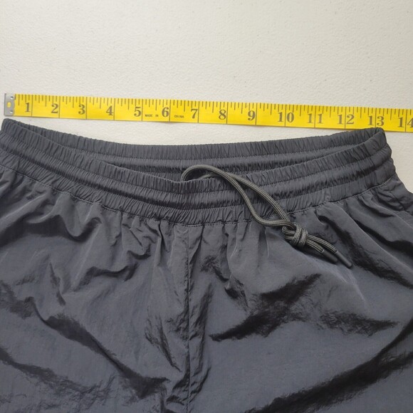 Good American Essential Nylon Track Joggers Pants BLACK Women's Size 1 Small - Picture 7 of 10